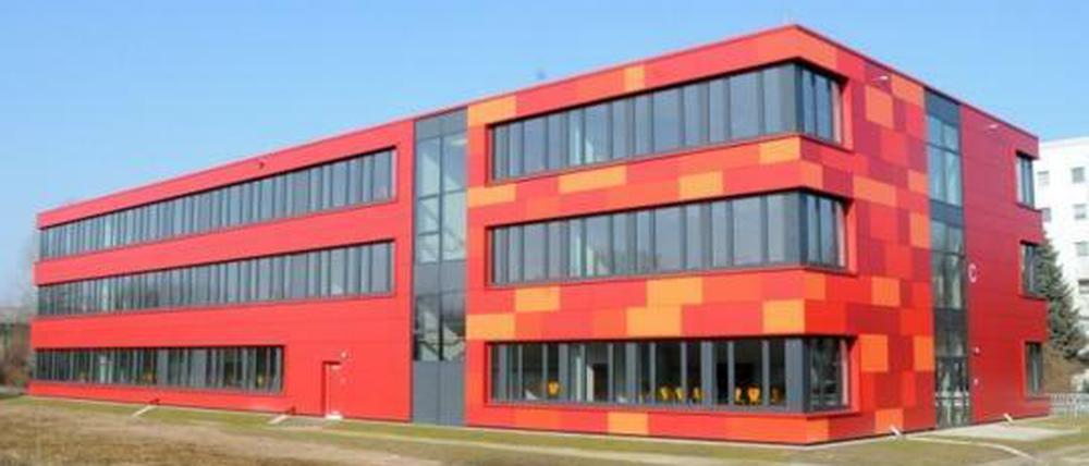 Mobiler Ergänzungsbau an der Pusteblume-Schule in Marzahn-Hellersdorf.