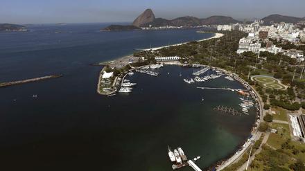Die Guanabara-Bucht in Rio.