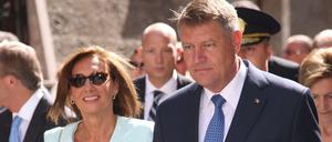 Rumäniens Staatspräsident Klaus Johannis und seine Frau Carmen besuchten im Juli die Salzburger Festspiele.
