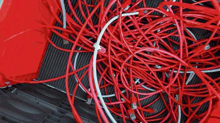  Kabelsalat rot-schwarz: Sogar im Koalitionsvertrag steht, dass die vielen verschiedenen IT-Systeme der Verwaltung unnötig teuer sind und deshalb einheitlicher werden sollen.