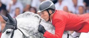 Ein Stück zu hoch. Ludger Beerbaum blieb im Einzel genau wie die anderen deutschen Springreiter ohne Medaille.