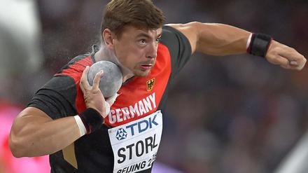 David Storl hätte wohl 22 Meter stoßen müssen für den WM-Titel. Doch daraus wurde nichts.