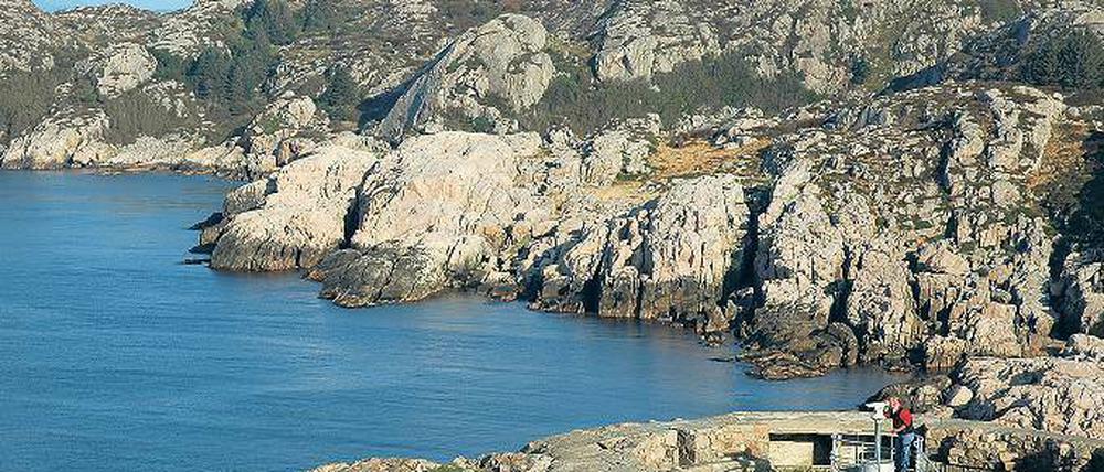 Schärenblick auf Lindesnes. Dazu muss man nicht mal auf den Leuchtturm klettern.