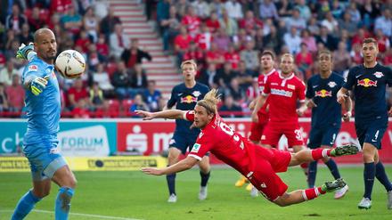 Sören Brandy traf in der 25. Spielminute zum 1:0 für Union.