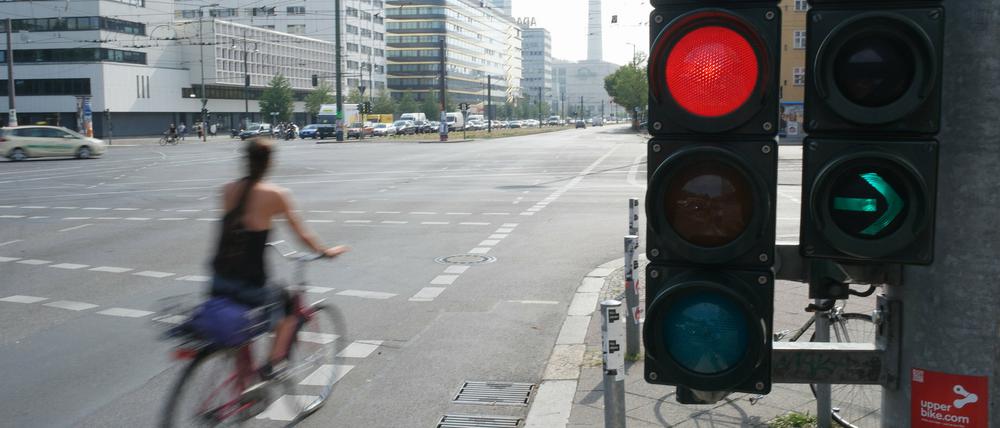 Die Rotlichtverstöße in Berlin haben zugenommen.