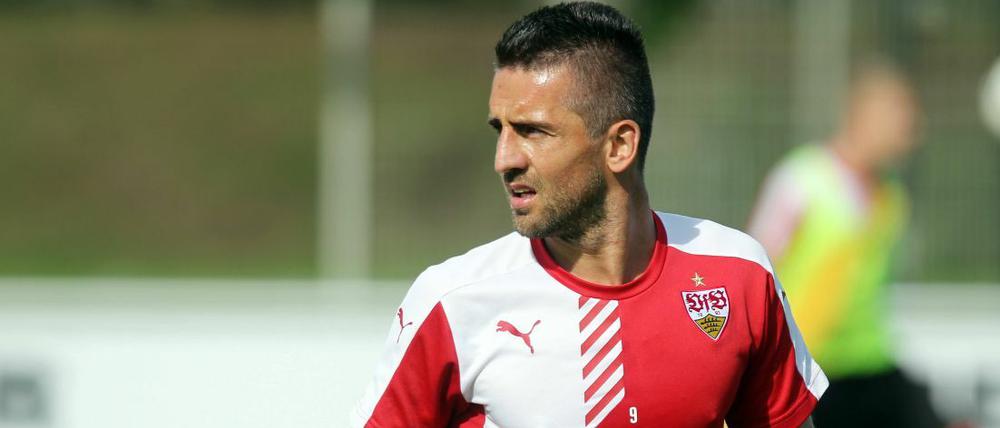 Beim VfB Stuttgart zuletzt ohne Glück: Vedad Ibisevic.