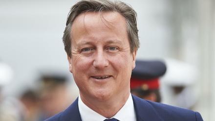 David Cameron, Premierminister Großbritanniens.