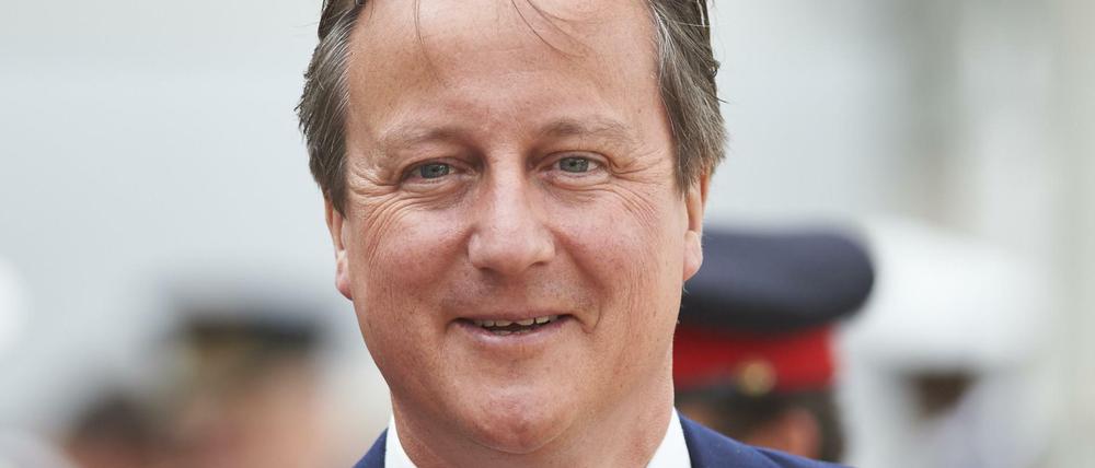David Cameron, Premierminister Großbritanniens.