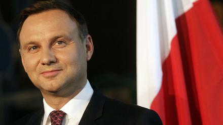 Der polnische Präsident Andrzej Duda: das Verhältnis zu Deutschland sei gut, erklärt er. Es soll noch besser werden.