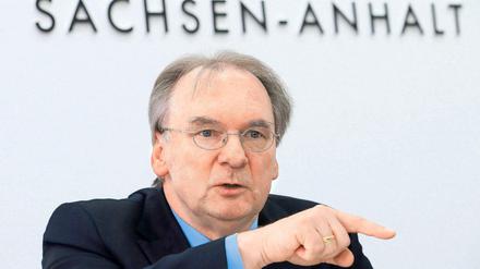 Der Ministerpräsident von Sachsen-Anhalt, Reiner Haseloff (CDU). 