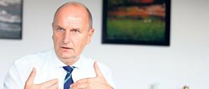 Der brandenburgische Ministerpräsident Dietmar Woidke