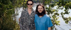 Wassermusik. Casper Clausen und Mads Brauer spielen in den Bands Liima und Efterklang. Ihr Festival heißt By The Lake - wegen der Nähe zum Weißen See.