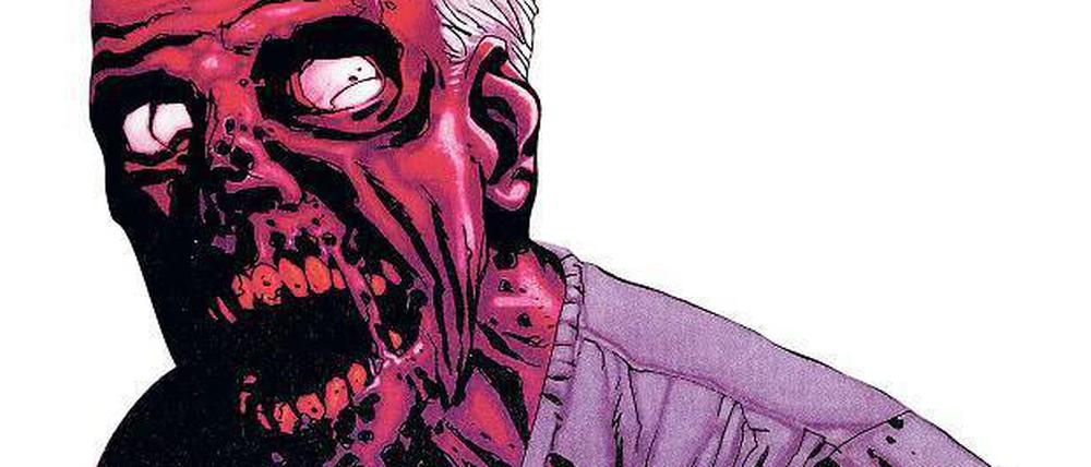 Wandelnde Tote. Robert Kirkmans Zombie-Epos "The Walking Dead" umfasst inzwischen mehr als 140 Hefte.