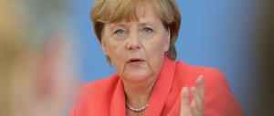Bundeskanzlerin Angela Merkel (CDU).