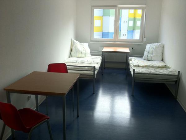 Flüchtlingsunterkunft am Ostpreußendamm.
