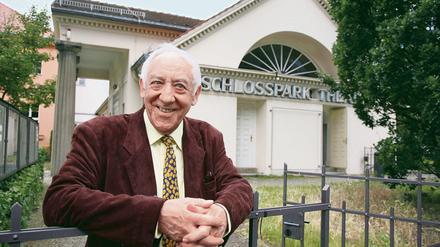 Didi Hallervorden, Schauspieler und Intendant, neuer Hausherr im "Schlossparktheater" in Berlin-Steglitz. Foto: Thilo Rückeis