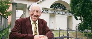 Didi Hallervorden, Schauspieler und Intendant, neuer Hausherr im "Schlossparktheater" in Berlin-Steglitz. Foto: Thilo Rückeis