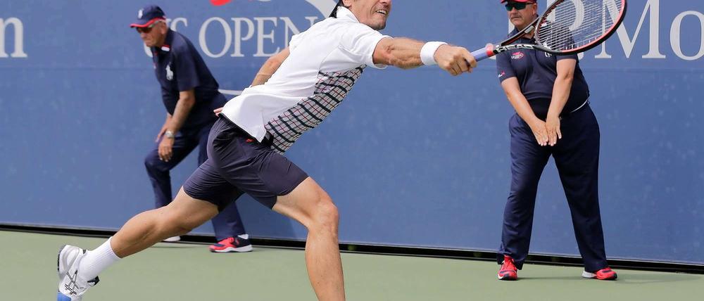 Tommy Haas hat den Einzug in die 2. Runde verpasst.