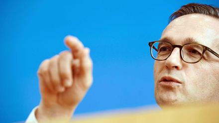 Heiko Maas, Bundesjustizminister.