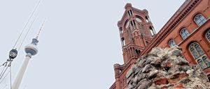 Die gotischen Reste des alten Rathauses sollten im U-Bahnhof sichtbar werden. Jetzt muss das Projekt warten.