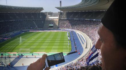 Neuer Anschluss im Olympiastadion Berlin: Der neue Chef übernimmt die Geschäfte.