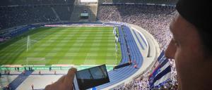 Neuer Anschluss im Olympiastadion Berlin: Der neue Chef übernimmt die Geschäfte.