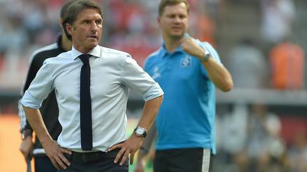 Fassungslos: HSV-Trainer Bruno Labbadia.