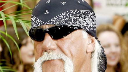 Star-Wrestler Hulk Hogan. 