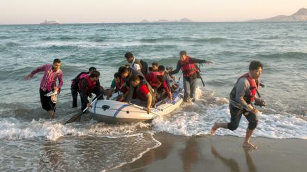 Flüchtlinge auf Kos