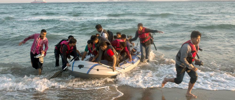 Flüchtlinge auf Kos