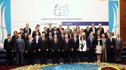 Das G20- Treffen in Ankara am 3. und 4. September 2015