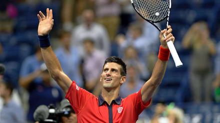 Weiter, was sonst? Novak Djokovic.
