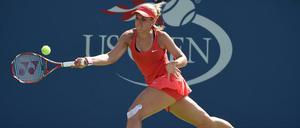 Kraftvoll und kampfstark. Sabine Lisicki bei den US Open 2015.