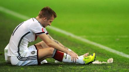 Wieder mal am Boden. Marco Reus.