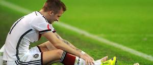 Wieder mal am Boden. Marco Reus.