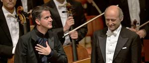 Dirigent Iván Fischer und der Solist Philippe Jaroussky.