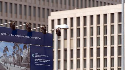 Die Zentrale des Bundesnachrichtendienstes (BND) an der Chausseestraße in Berlin