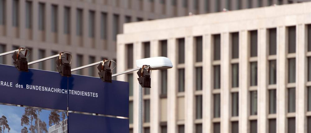 Die Zentrale des Bundesnachrichtendienstes (BND) an der Chausseestraße in Berlin
