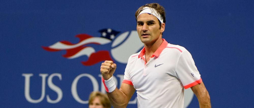 Darf sich über einen weiteren Sieg freuen: Roger Federer.