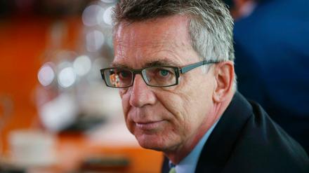 Bundesinnenminister Thomas de Maizière, CDU