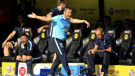 Hertha-Trainer Pal Dardai weiß, worin sich seine Mannschaft verbessern kann - und muss.
