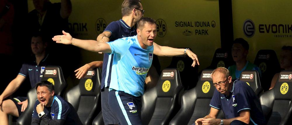 Hertha-Trainer Pal Dardai weiß, worin sich seine Mannschaft verbessern kann - und muss.