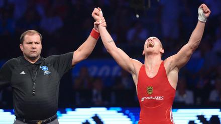 Frank Stäbler beerbt mit seinem WM-Sieg Alfred die Athleten Ter Mkrtchyan und Thomas Zander.