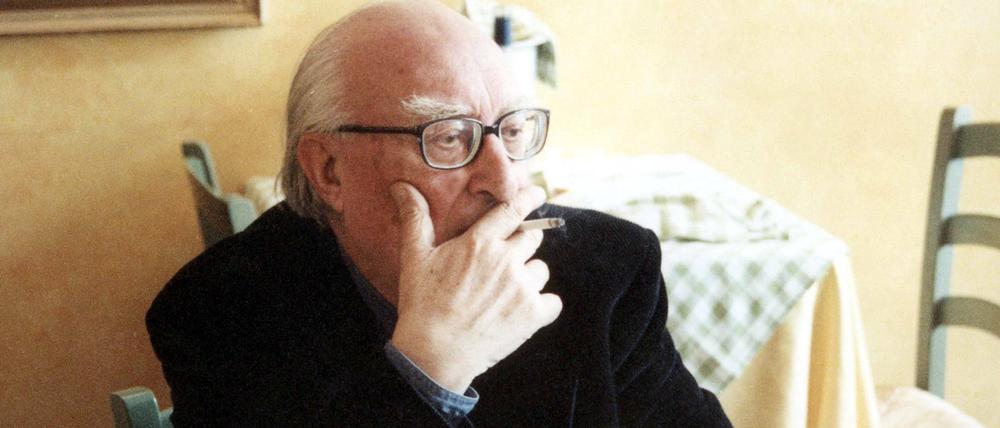 Schriftsteller Andrea Camilleri begann erst 1994 mit den Krimis um Commissario Montalbano.