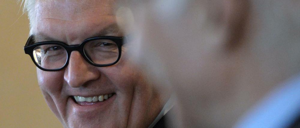 Außenminister Frank-Walter Steinmeier. Auf dem Weg ins Schloss Bellevue?