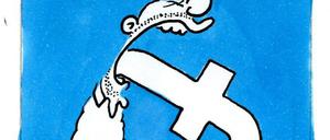 Klare Ansage: Königs gezeichneter Facebook-Kommentar.