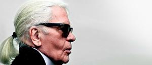 Mann mit vielen Talenten: Der Modedesigner Karl Lagerfeld.