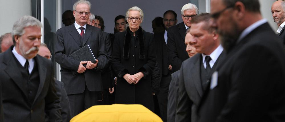 Egon Bahr wurde am Montag in Berlin beigesetzt.