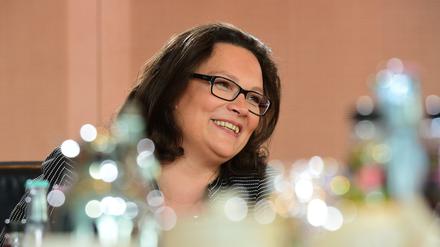 Arbeitsministerin Andrea Nahles bescheinigt Berlin, eine "neue Kultur" geschaffen zu haben