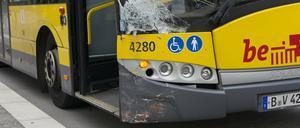 Im Schnitt acht Mal pro Tag kracht es bei den Bussen und Straßenbahnen der BVG.